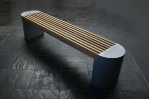 Torpedo Outdoor Bench
